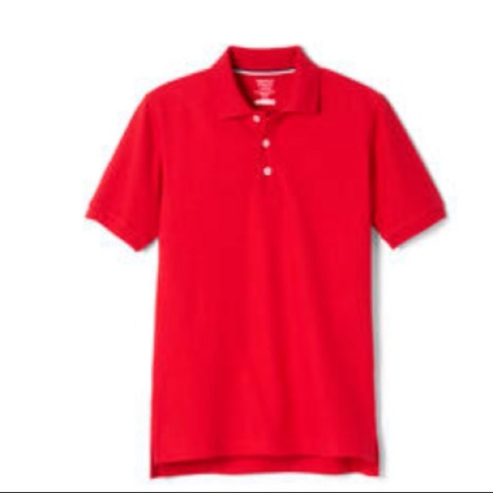 Red short sleeve polo Shirt NWT